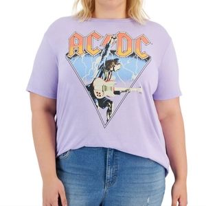 AC/DC Lightning Graphic Tee